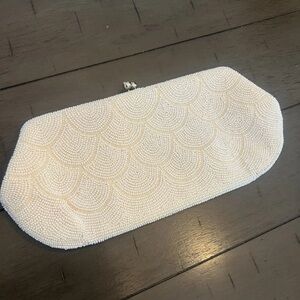 Vintage Richere Beaded Purse Evening Bag Clutch 1960s Japan